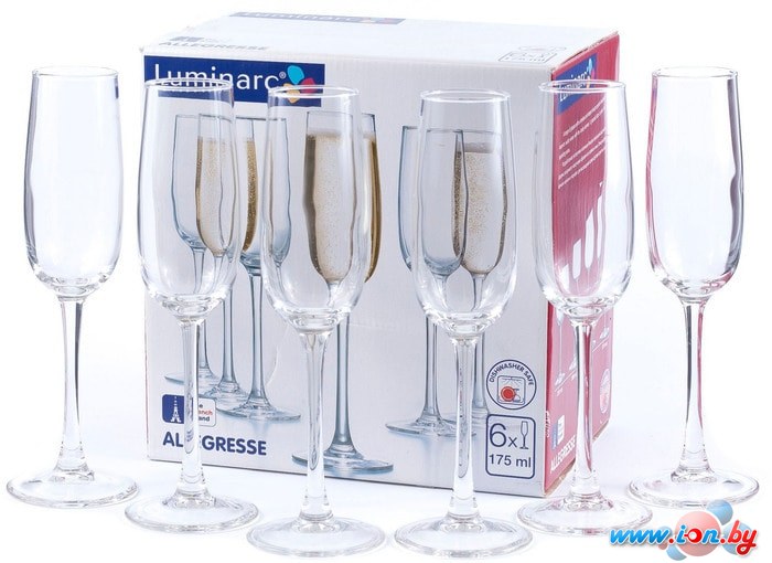Набор бокалов для шампанского Luminarc Allegresse J8162 в Витебске