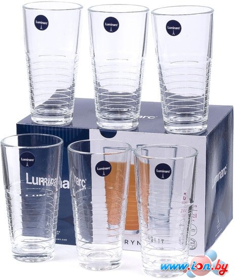Набор бокалов для воды и напитков Luminarc Rynglit N8019 в Витебске