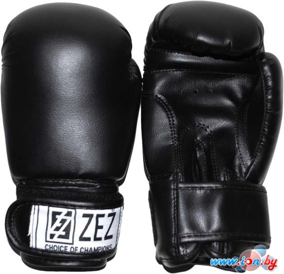 Перчатки для единоборств Zez 8-OZ-X (черный) в Могилёве