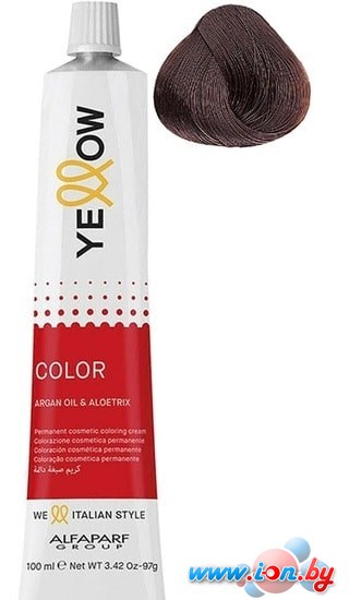 Крем-краска для волос Yellow Color тон 7.35 в Могилёве