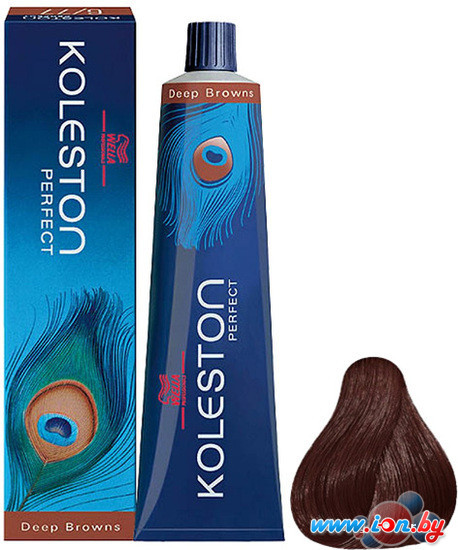 Крем-краска для волос Wella Professionals Koleston Perfect 6/75 темный блонд (коричневый махагон) в Витебске