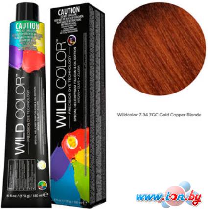 Крем-краска для волос Wild Color Permanent Hair 7.34 7GC 180 мл в Витебске