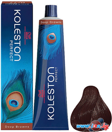 Крем-краска для волос Wella Professionals Koleston Perfect 4/71 коричневый (коричнево-пепельный) в Могилёве