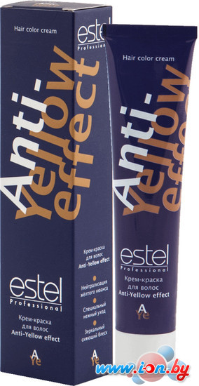 Крем-краска для волос Estel Professional Крем-краска Anti-Yellow Effect (60 мл) в Могилёве