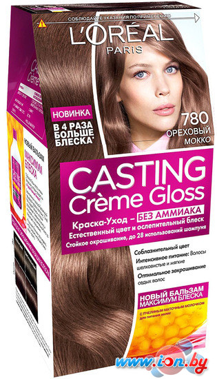 Крем-краска для волос LOreal Casting Creme Gloss 780 Ореховый мокко в Бресте