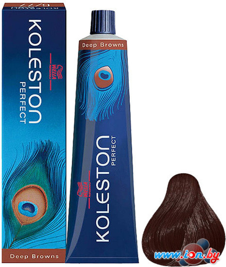 Крем-краска для волос Wella Professionals Koleston Perfect 4/75 коричневый (коричневый махагон) в Могилёве