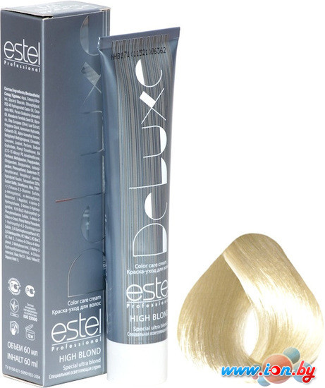 Крем-краска для волос Estel Professional High Blond De Luxe 117 пепельно-коричневый блондин ультра в Гомеле