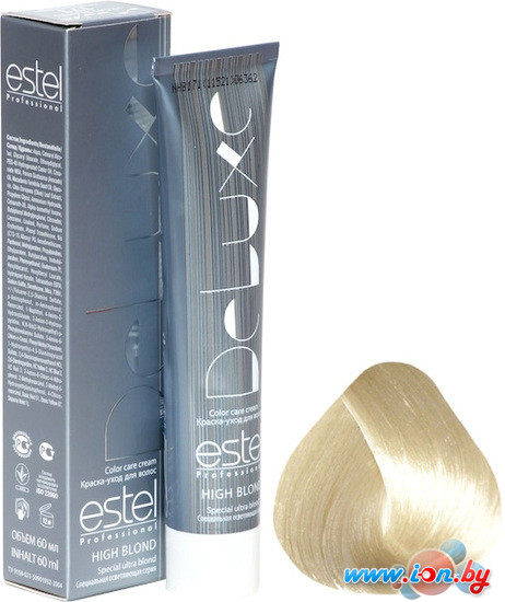 Крем-краска для волос Estel Professional High Blond De Luxe 101 пепельный блондин ультра в Гомеле