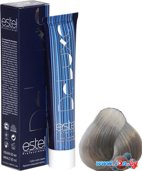 Крем-краска для волос Estel Professional De Luxe 9/17 блондин пепельно-коричневый в Бресте
