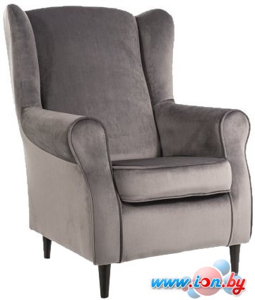 Интерьерное кресло Signal Baron Velvet Bluvel 14 (серый) в Гомеле