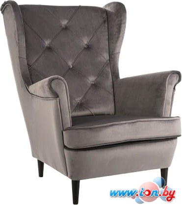 Интерьерное кресло Signal Lady Velvet Bluvel 14 (серый) в Гомеле