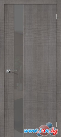 Межкомнатная дверь elPorta Porta Z Порта-51 90x200 (Grey Crosscut Smoke) в Бресте
