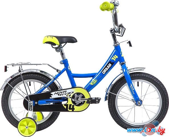 Детский велосипед Novatrack Urban 14 (синий/желтый, 2019) в Витебске