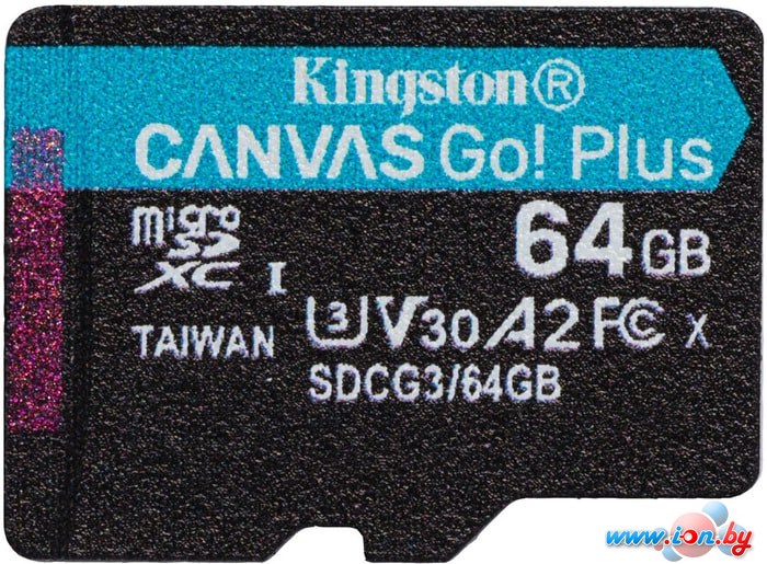 Карта памяти Kingston Canvas Go! Plus microSDXC 64GB в Могилёве