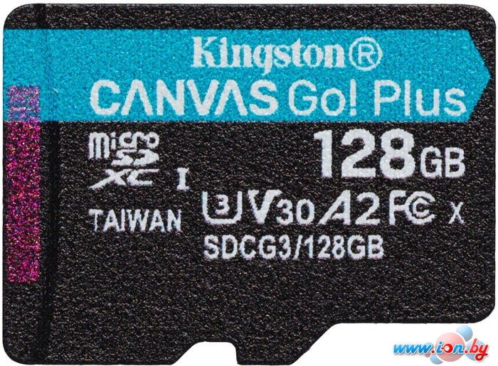 Карта памяти Kingston Canvas Go! Plus microSDXC 128GB в Могилёве