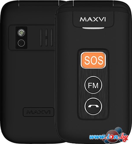 Мобильный телефон Maxvi E5 (черный) в Минске