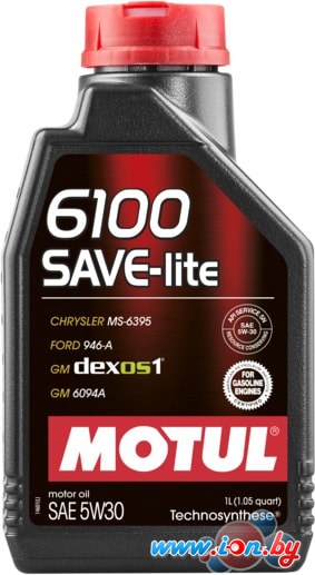 Моторное масло Motul 6100 Save-light 5W-30 1л в Бресте