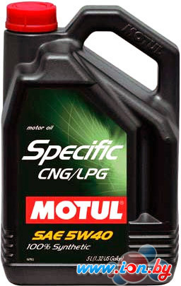 Моторное масло Motul Specific CNG/LPG 5W-40 5л в Гродно