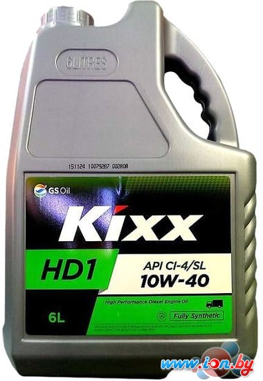 Моторное масло Kixx HD1 10W-40 6л в Гродно