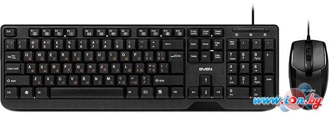 Клавиатура + мышь SVEN KB-S330C (черный) в Бресте