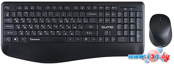 Клавиатура + мышь QUMO Space (черный) в Бресте