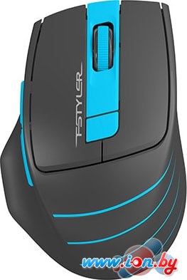 Мышь A4Tech Fstyler FG30S (черный/голубой) в Гродно