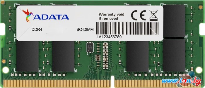 Оперативная память A-Data Premier 16GB DDR4 SODIMM PC4-25600 AD4S3200716G22-SGN в Могилёве