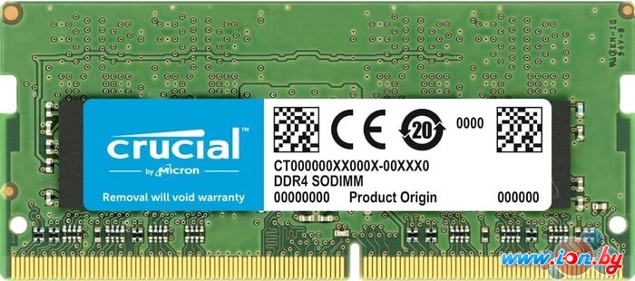 Оперативная память Crucial 8GB DDR4 SODIMM PC4-19200 CB8GS2400 в Могилёве