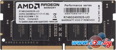 Оперативная память AMD Radeon R7 Performance 8GB DDR4 SODIMM PC4-19200 R748G2400S2S-UO в Витебске