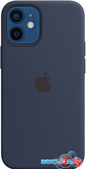 Чехол Apple MagSafe Silicone Case для iPhone 12 mini (темный ультрамарин) в Гомеле