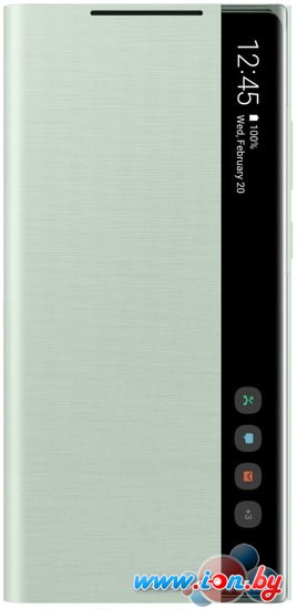 Чехол Samsung Smart Clear View Cover для Galaxy Note 20 (мятный) в Бресте