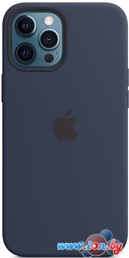 Чехол Apple MagSafe Silicone Case для iPhone 12 Pro Max (темный ультрамарин) в Гомеле