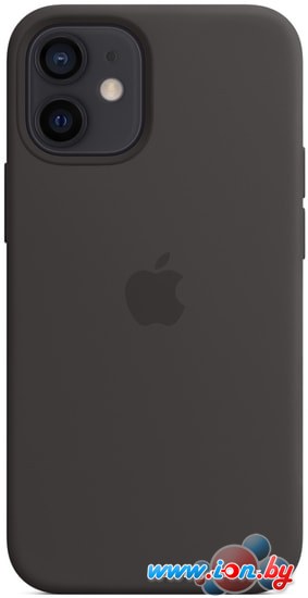 Чехол Apple MagSafe Silicone Case для iPhone 12 mini (черный) в Гомеле