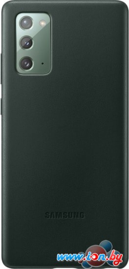 Чехол Samsung Leather Cover для Galaxy Note 20 (зеленый) в Бресте