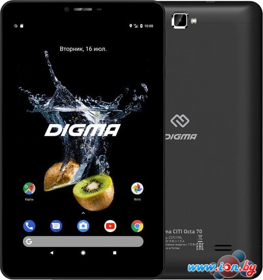 Планшет Digma Citi Octa 70 CS7217PL 64GB LTE (черный) в Бресте