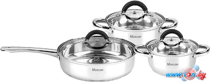 Набор кастрюль Mercury MC-7011 в Могилёве