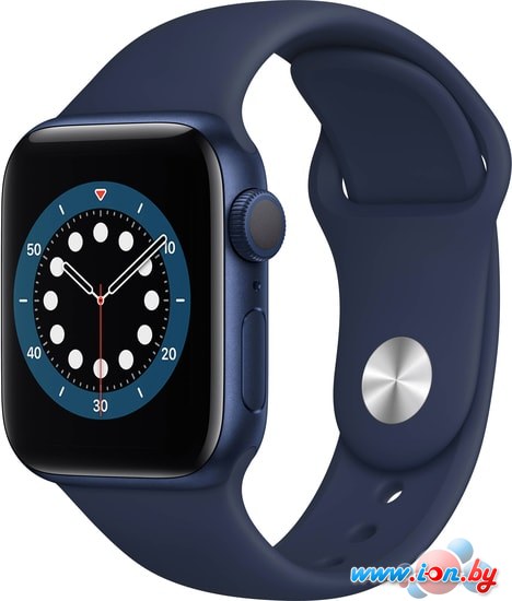 Умные часы Apple Watch Series 6 40 мм (алюминий синий/темный ультрамарин) в Могилёве
