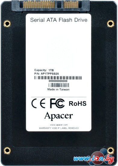 SSD Apacer PPSS25 1TB AP1TPPSS25-R в Минске