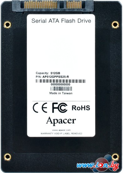 SSD Apacer PPSS25 512GB AP512GPPSS25-R в Минске