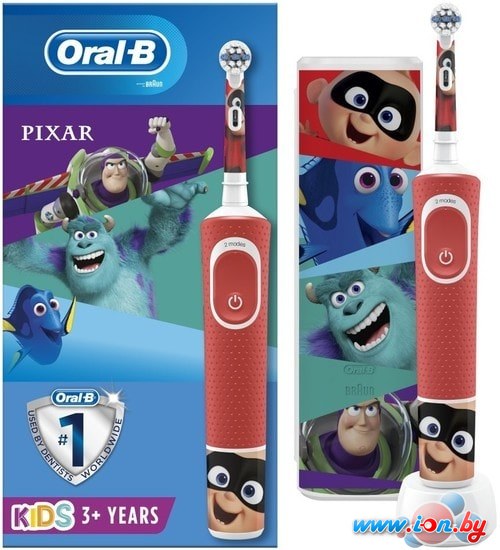 Электрическая зубная щетка Oral-B Kids Pixar D100.413.2KX в Гомеле