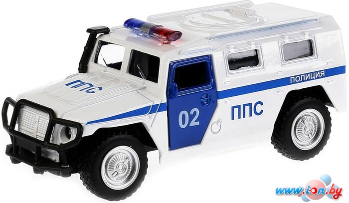 Технопарк ГАЗ Тигр Полиция X600-H09053-R в Могилёве