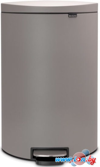 Мусорное ведро Brabantia FlatBack+ 40 л (минерально-серый) в Гомеле