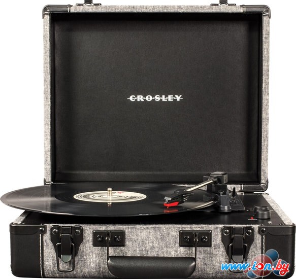 Виниловый проигрыватель Crosley Executive Portable (дымчатый) в Гомеле