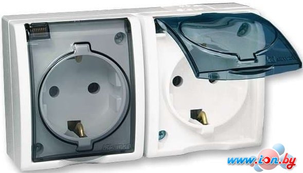 Розетка Simon 1594443-030 (Белый) в Могилёве
