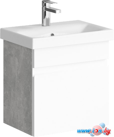 Aqwella Тумба Smart 50 SRT0105BS с умывальником Moduo Slim UM-MOD50SL/1 в Могилёве