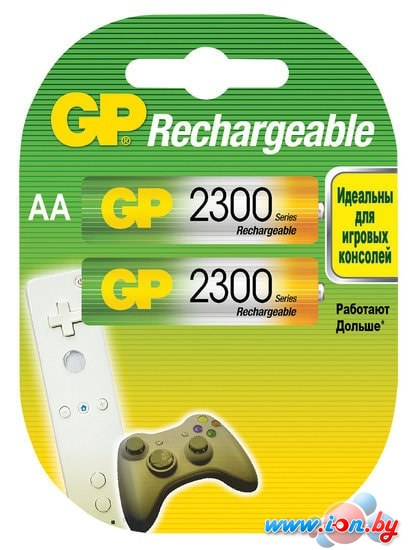 Аккумуляторы GP AA 2300mAh 2 шт. в Минске