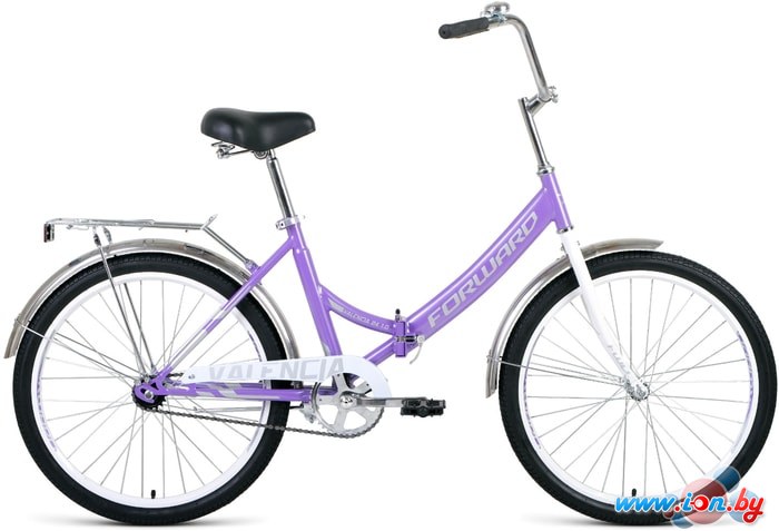 Велосипед Forward Valencia 24 1.0 2021 (фиолетовый) в Могилёве