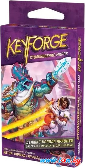 Настольная игра Мир Хобби KeyForge: Столкновение миров. Делюкс-колода архонта в Могилёве