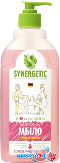 Synergetic Мыло жидкое для мытья рук и тела Аромамагия 500 мл в Бресте