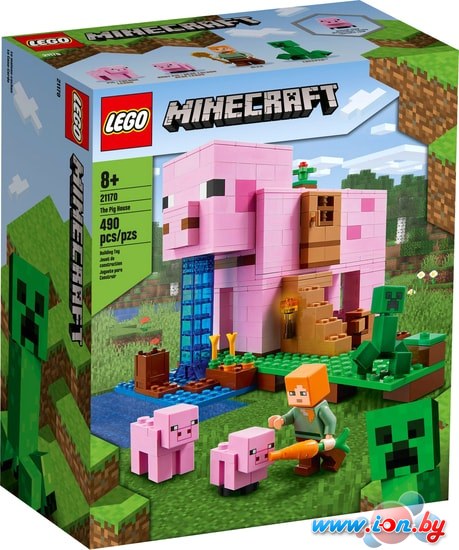 Конструктор LEGO Minecraft 21170 Дом-свинья в Могилёве